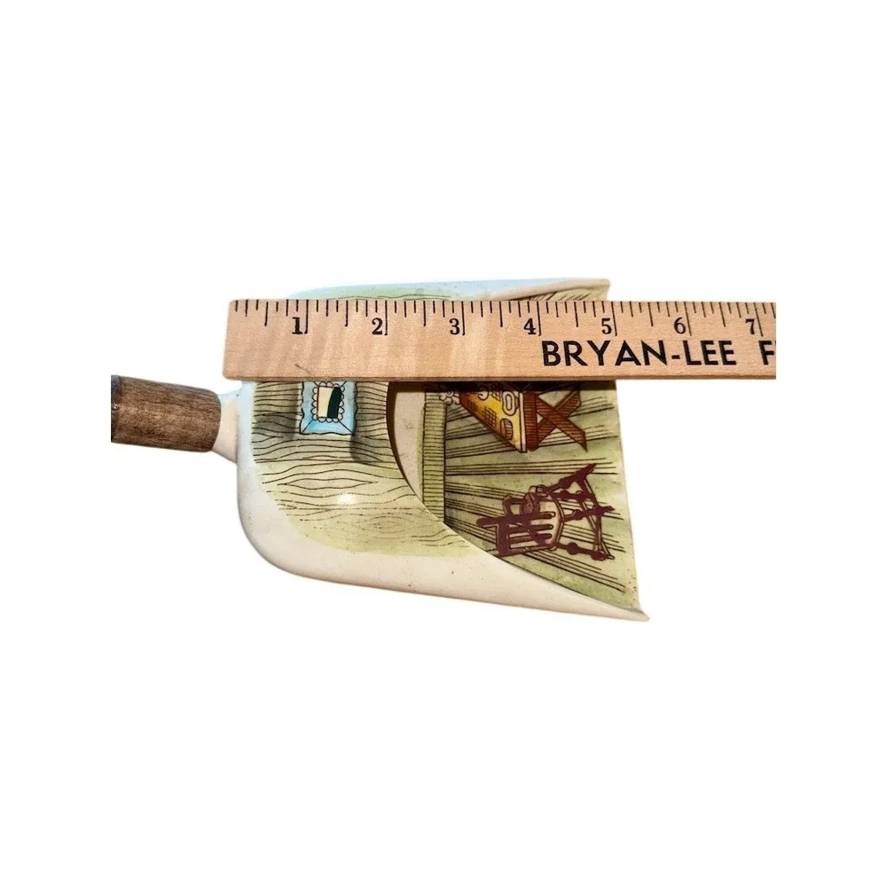 Davar‎ Originals Vintage Handheld Crumb Sweeper Dust Pan Wood Handle 6 in Japan